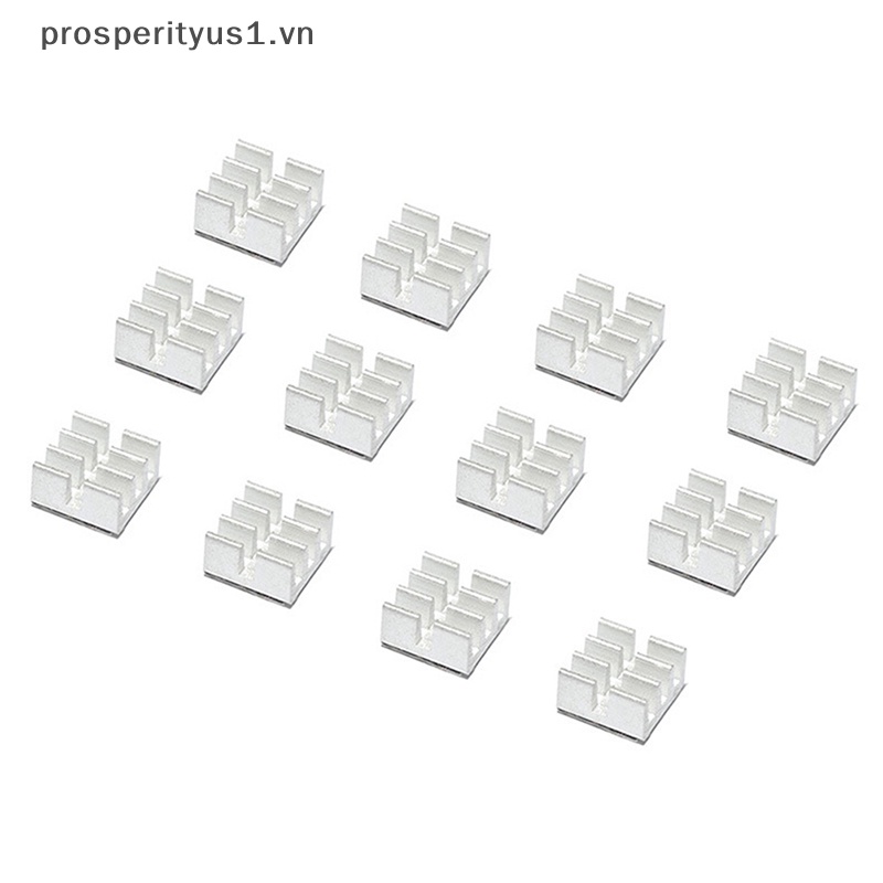 1 [prosperityus1] Bộ 20 Chip Tản Nhiệt MOS RHS-01 Làm Mát Bằng Nhôm Cho Chip Tản Nhiệt Bộ Nhớ