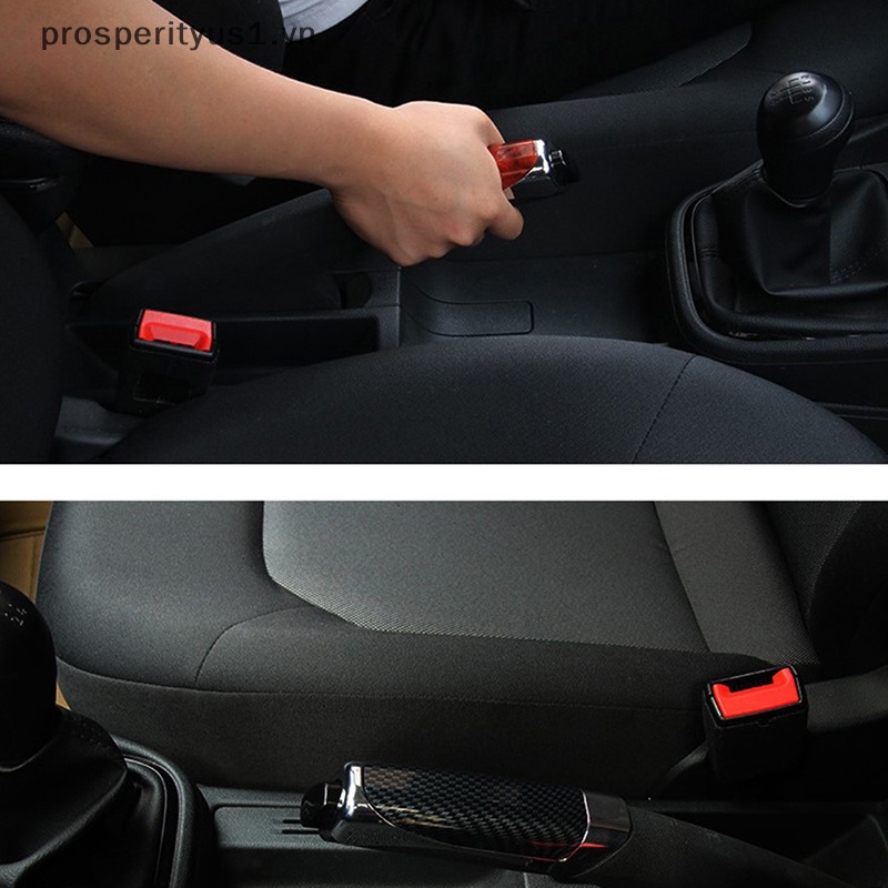 1 Bọc Bảo Vệ Phanh Tay Xe Hơi SUV Bằng Sợi Carbon Nhựa ABS Mịn Thoải Mái