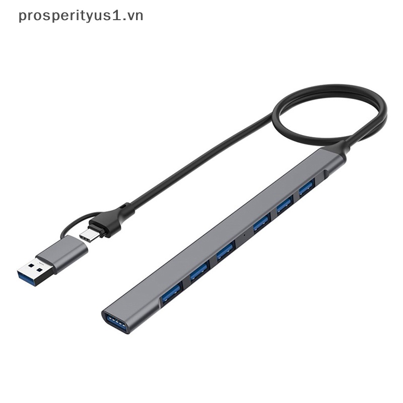 1 Bộ Chia 4 Cổng USB / 7 Cổng USB-C 3.0 OTG Chuyên Nghiệp