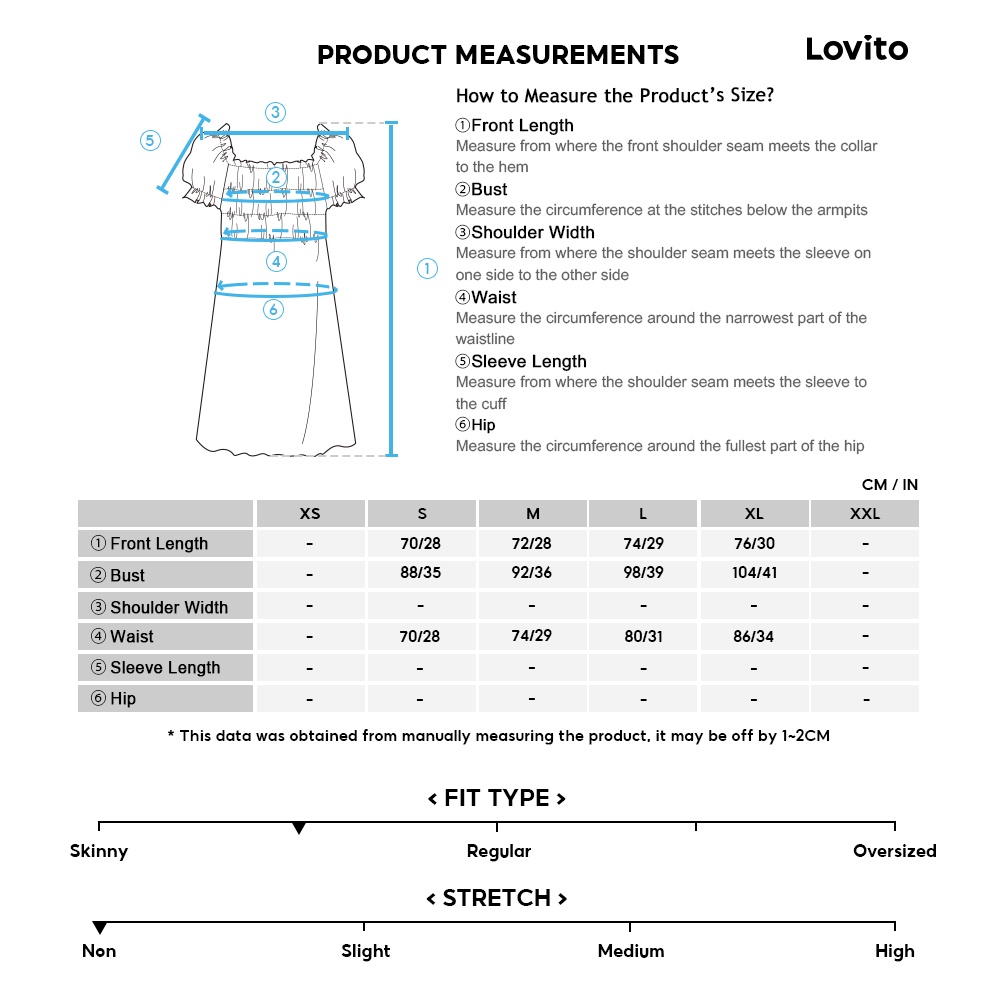Đầm chữ A Lovito tay ngắn phong cách thường ngày màu trơn vải thêu viền lỗ dành cho nữ L53AD046 (trắng)