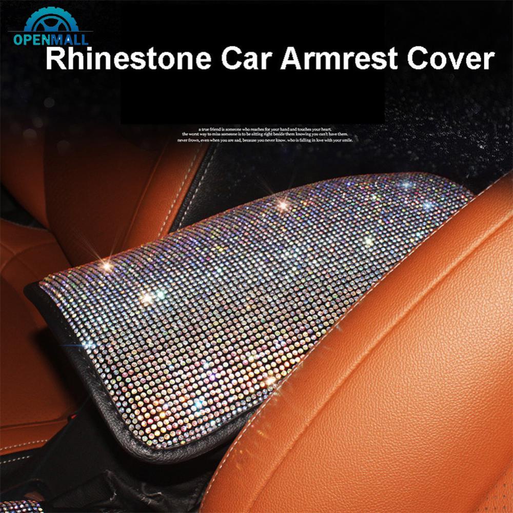 Đệm Bảo Vệ Hộp Tỳ Tay Đính Đá Lấp Lánh Cho Xe Hơi M6Q4