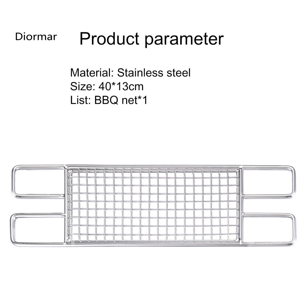 Vỉ Nướng Bbq Bằng Thép Không Gỉ Siêu Nhẹ Đa Năng Tiện Dụng