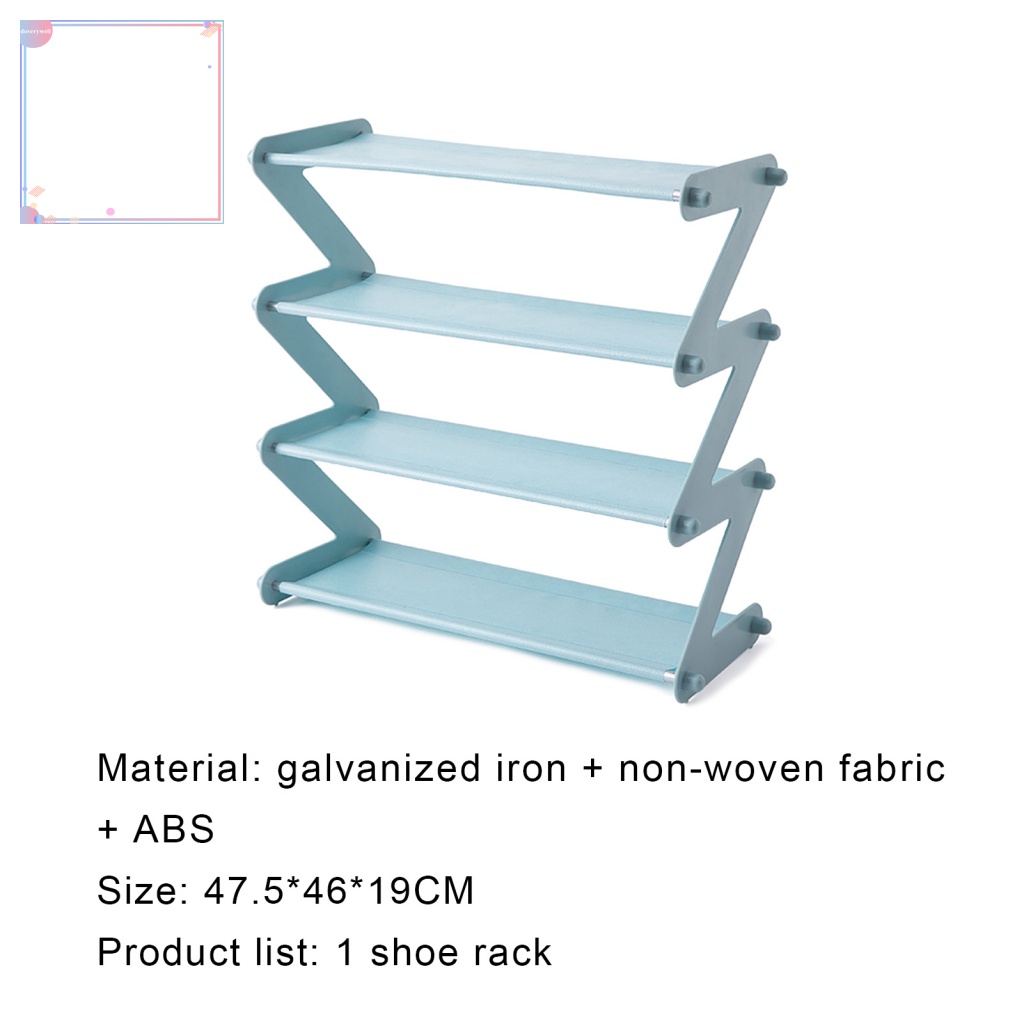 Kệ Để Giày 4 Tầng Bằng ABS Tiết Kiệm Không Gian Cho Gia Đình