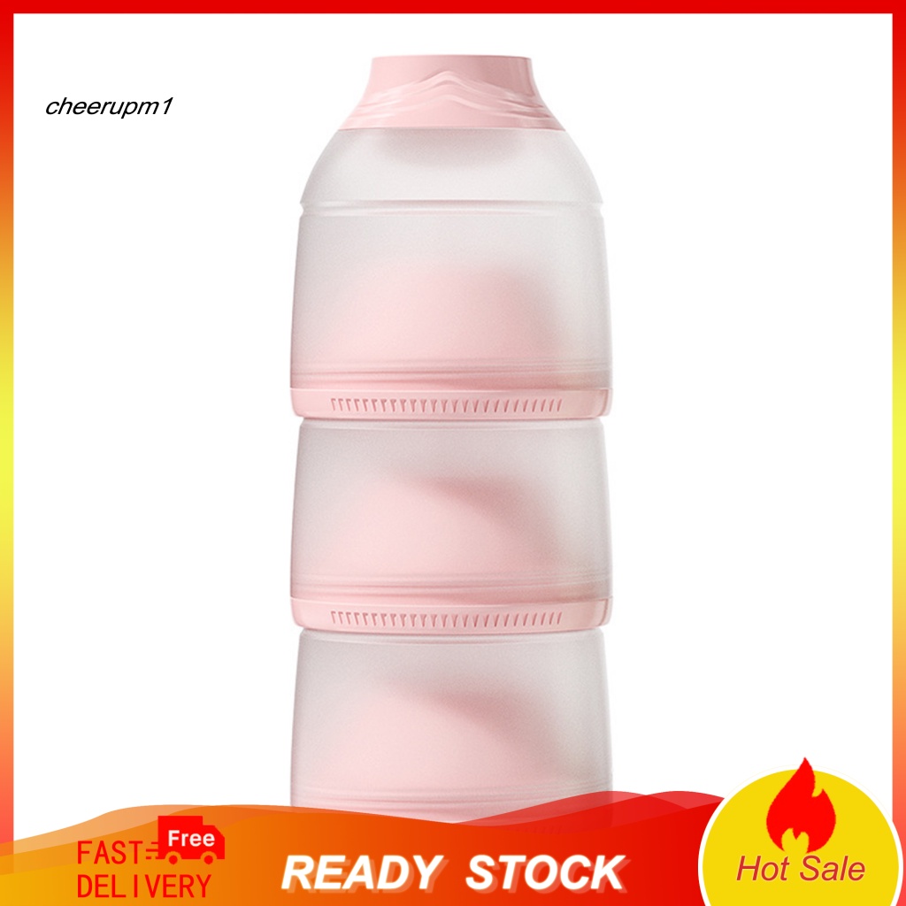 Bình Đựng Sữa Bột CHEER Không Chứa BPA An Toàn Thực Phẩm Cho Bé