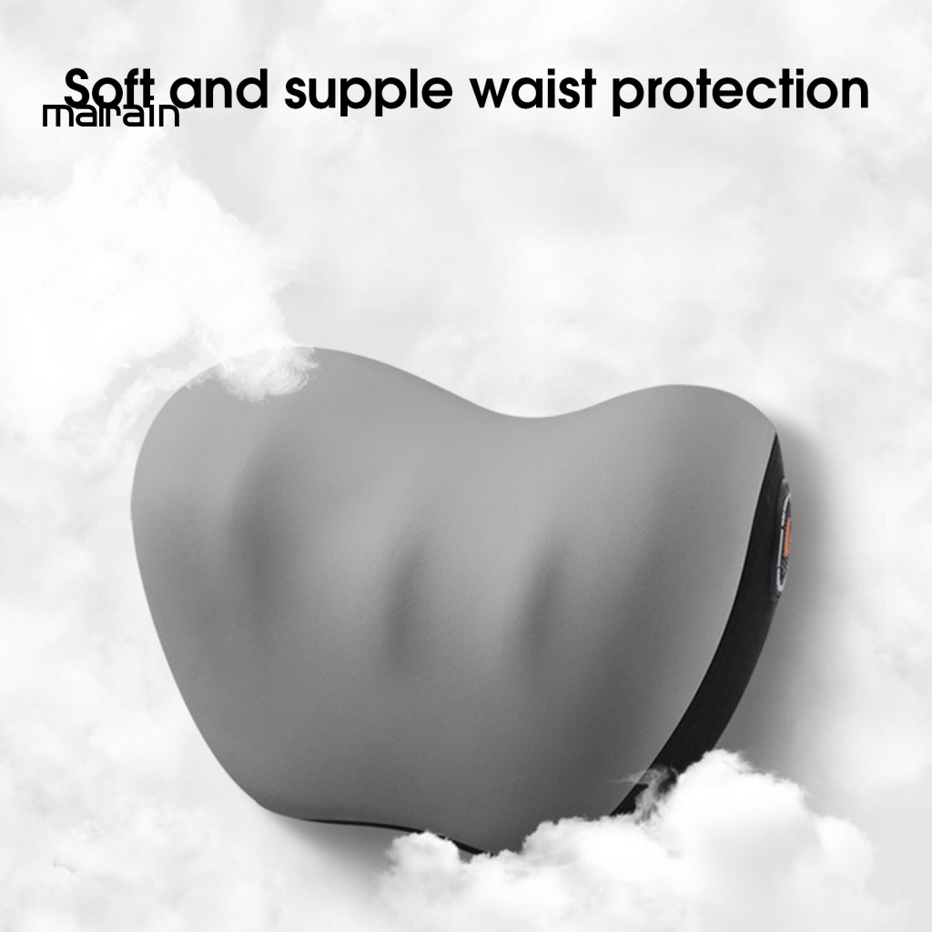 Gối Tựa Đầu Mềm Mại Thoáng Khí Hai Mặt Có Thể Điều Chỉnh Cho Xe Hơi