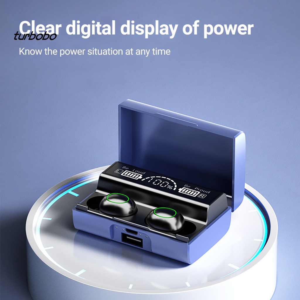 Tai nghe không dây XG01 HiFi Màn Hình LED Cảm Ứng 5.1 Mini Thích Hợp Chạy Bộ