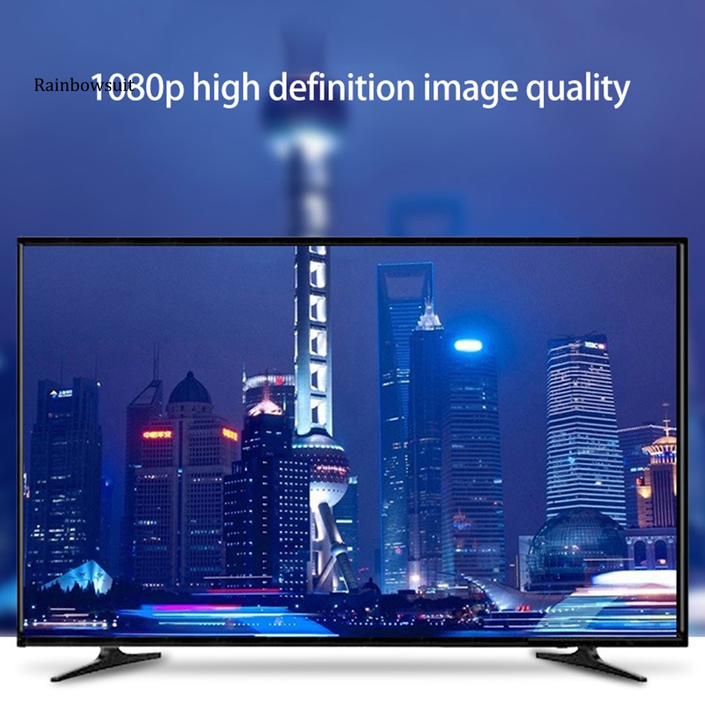 Dây Cáp Đồng Bộ Âm Thanh Tốc Độ Cao 1 / 1.5m 1080P 3D HDMI-Compatable Cho Máy Chiếu PS3