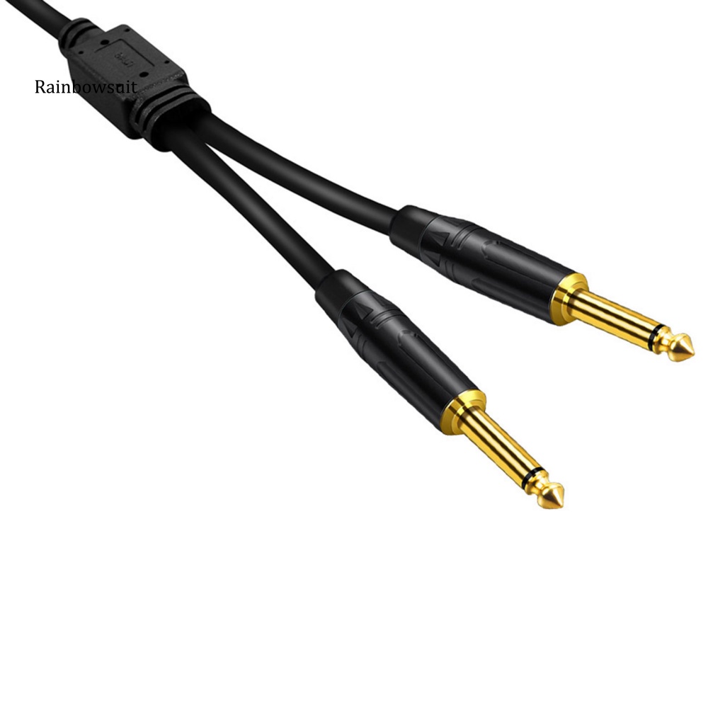 Dây Cáp Âm Thanh Hai Đầu Phích Cắm 3.5mm 6.35mm Cho Máy Tính