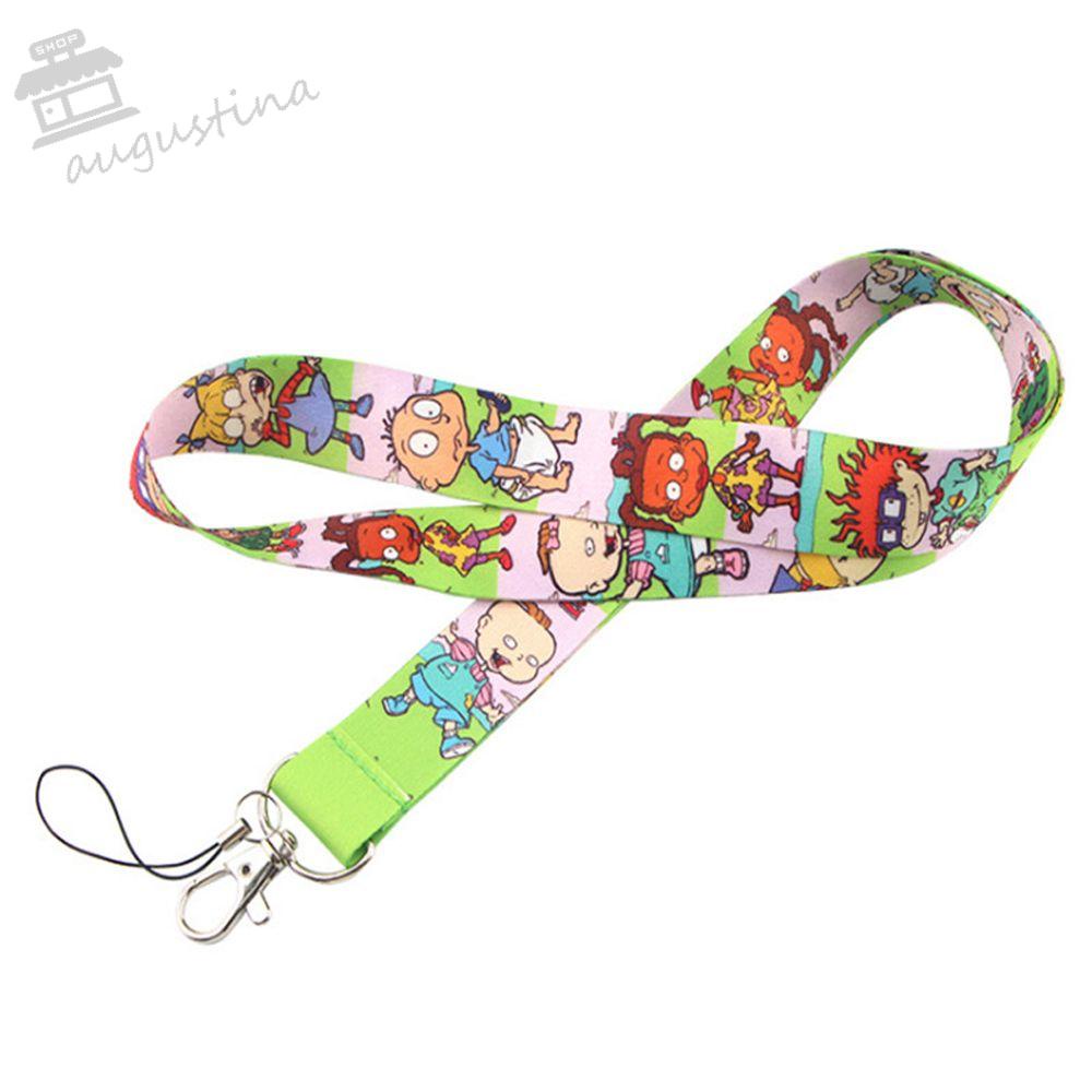 Augustina Dây Treo Điện Thoại Họa Tiết Hoạt Hình Anime Rugrats Cổng USB ID