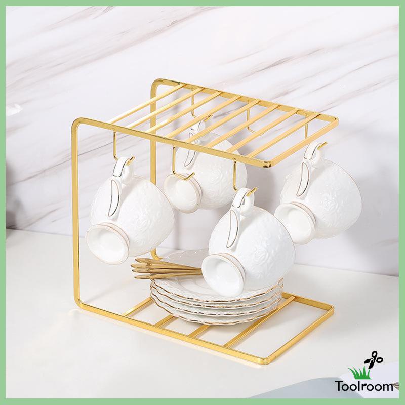 Giá Đỡ Phơi Khô Cốc Cà Phê Bằng Sắt Tiện Dụng