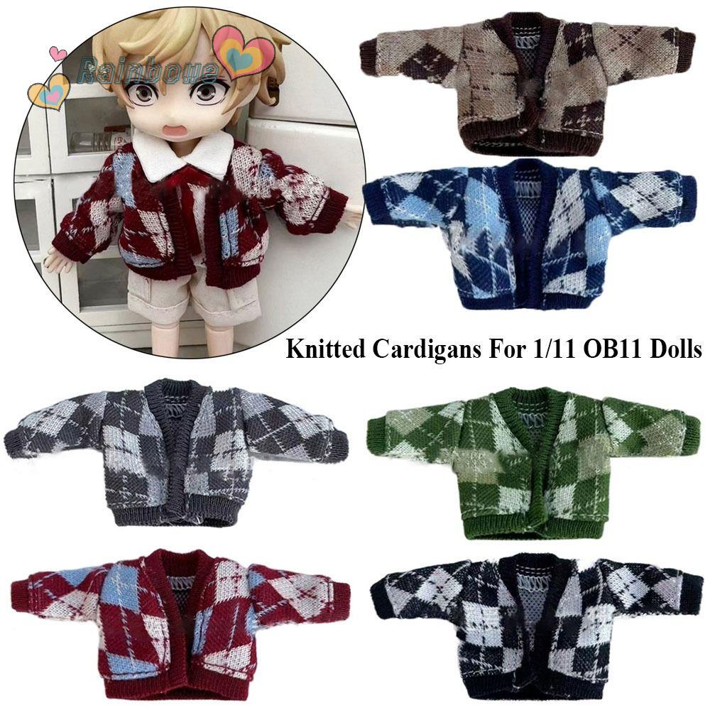 Áo Sweater Dệt Kim Thủ Công Màu Sắc Cầu Vồng Xinh Xắn