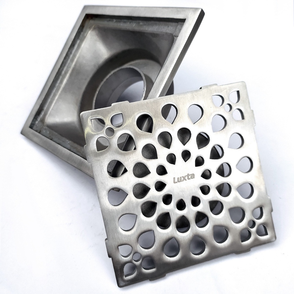 Phễu Thoát Sàn Lọc Rác Chính Hãng INOX 304 LUXTA LS-701