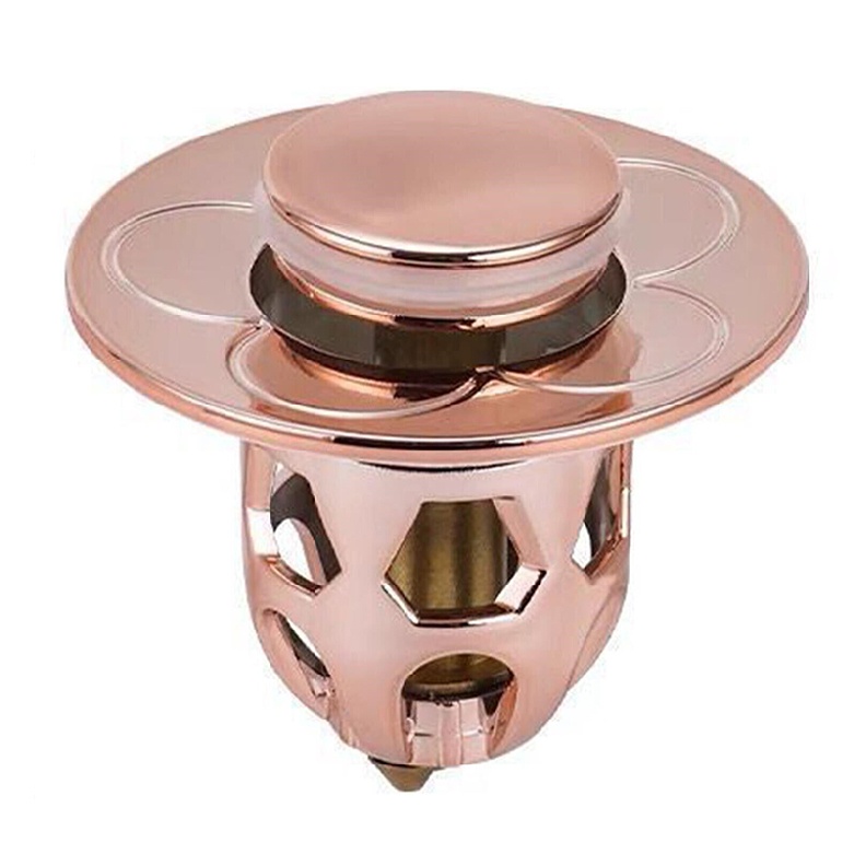 Universal Bathroom Sink Stopper Bounce Basin Drain Filter Anti-Clogging Strainer