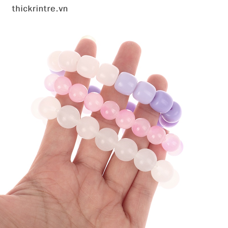 Vòng Tay Chuỗi Hạt Bồ Đề Màu Trắng Ngọc Bích Thời Trang Cho Nữ