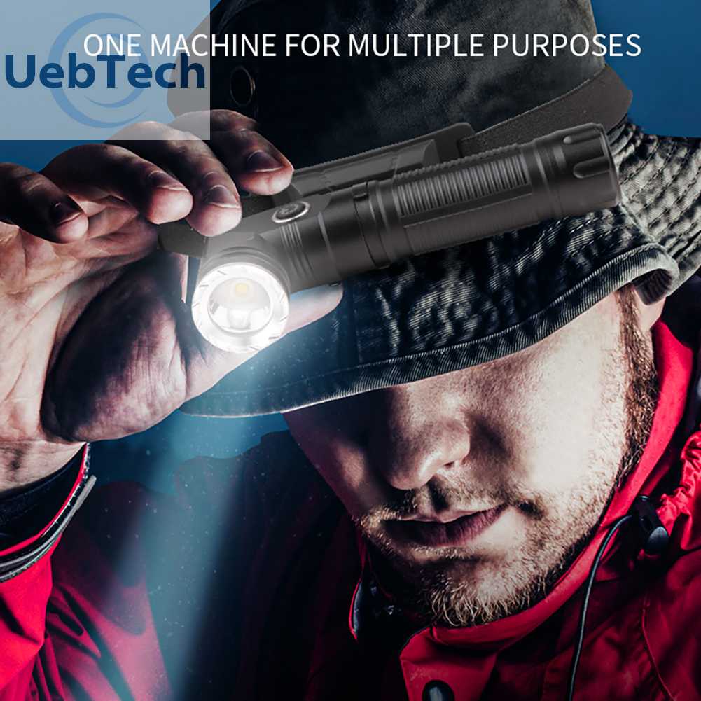 Đèn Pin Đeo Trán 3 Chế Độ LED IPX4 Chống Nước Dùng Leo Núi / Câu Cá