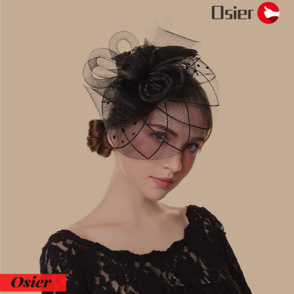 1 Mũ Fedoras Đính Lông Vũ Trang Trí Cho Đám Cưới