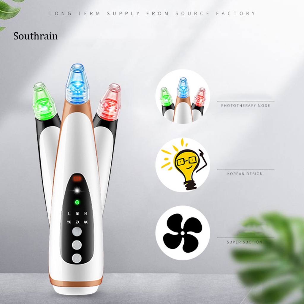 Máy Hút Mụn Đầu Đen Làm Sạch Lỗ Chân Lông Chăm Sóc Da Mặt