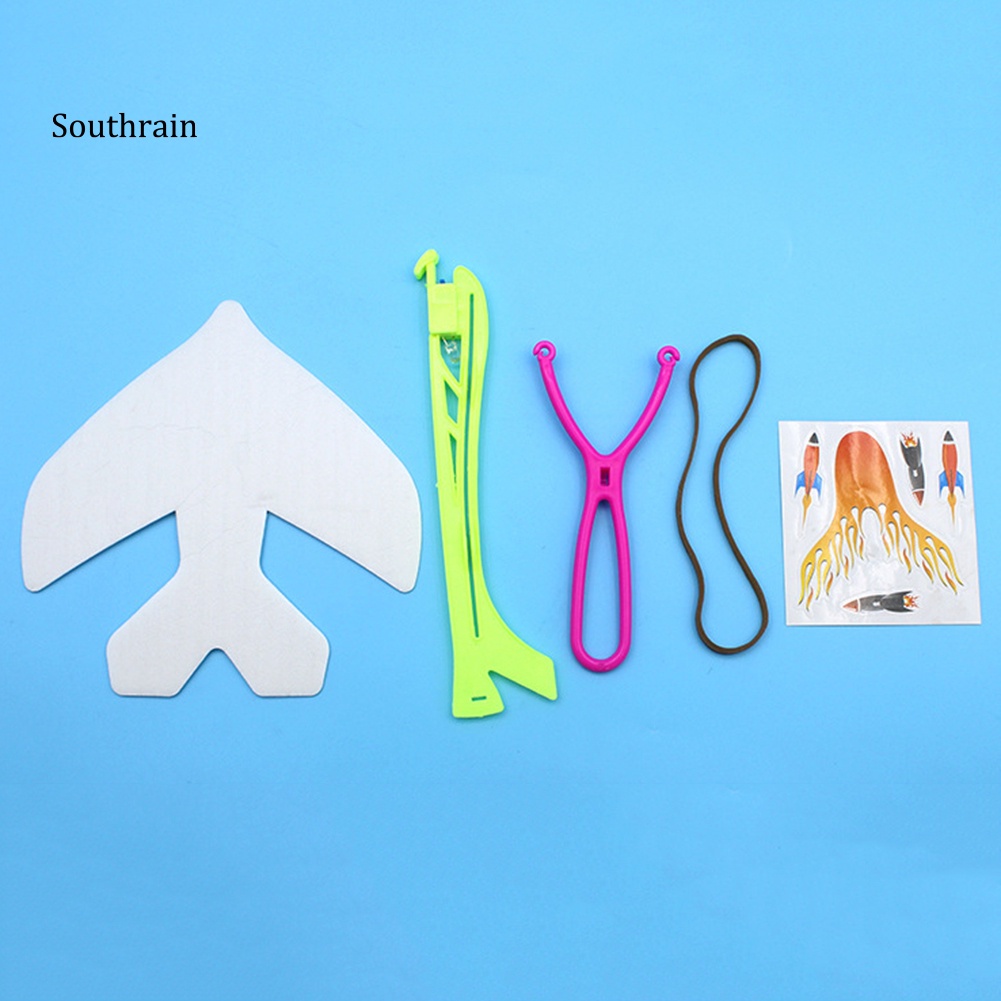 Máy Bay Đồ Chơi Tự Lắp Ráp Có Đèn LED Cho Bé