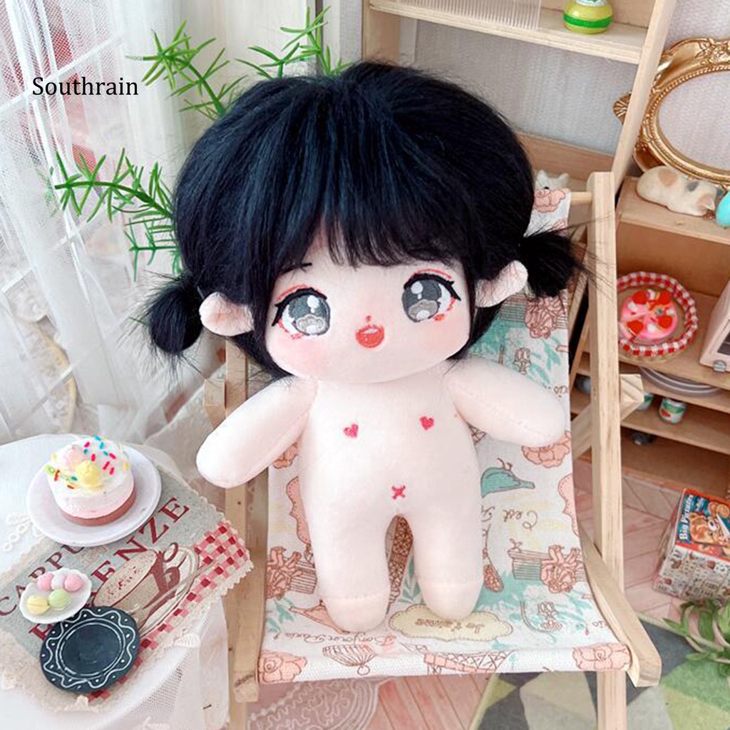 Búp Bê Em Bé Bằng Vải Cotton Mềm Mại Dễ Thương 20cm