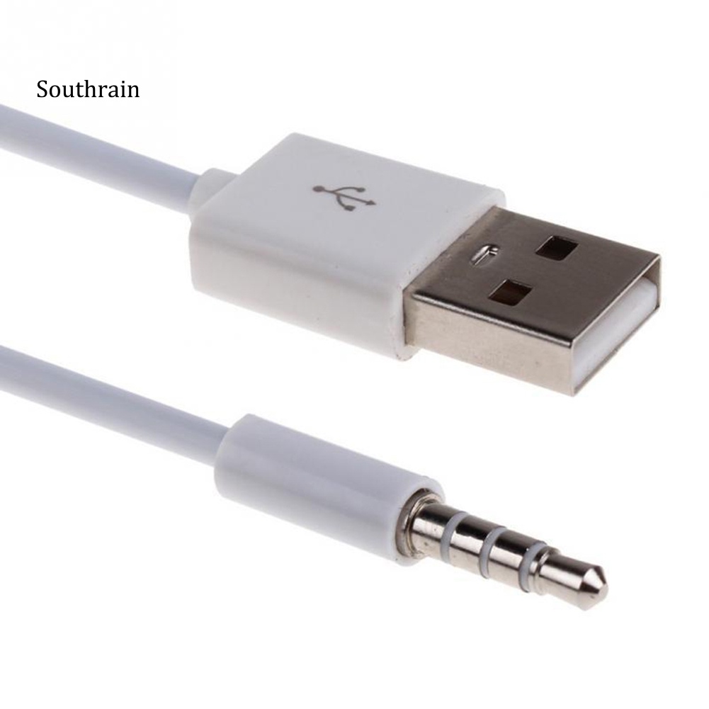 Dây Cáp Âm Thanh USB 2.0 Giắc Cắm 3.5mm Chuyên Dụng Cho MP3 / 4 VC591 P12