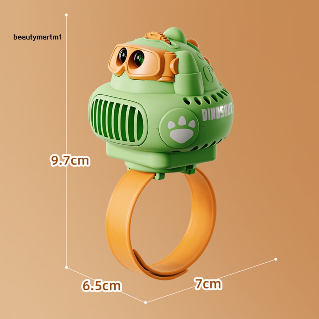 [BMM1] Quạt Làm Mát Mini Ba Bánh Răng Làm Mát Không Cánh Sạc USB Thiết Kế Hoạt Hình Cho Trẻ Em Vào Mùa Hè