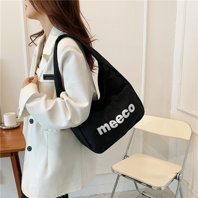 Arctic HunterTúi Xách Cỡ Lớn In Chữ Thời Trang Hàn Quốc