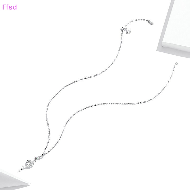 {Ffsd} Vòng cổ Mặt Hình Rắn Nhỏ Đính Pha Lê Sáng Tạo Phong Cách Punk Thời Trang Làm Quà Sinh Nhật Cho Nữ