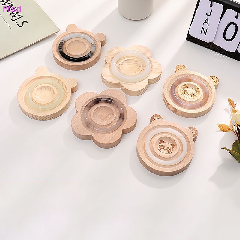 {Ffsd} Giá Đỡ Trưng Bày Trang Sức Bằng Gỗ Trơn Trưng Bày Hạt Cườm Thủ Công Sắp Xếp Gọn Gàng Cho Cửa Hàng