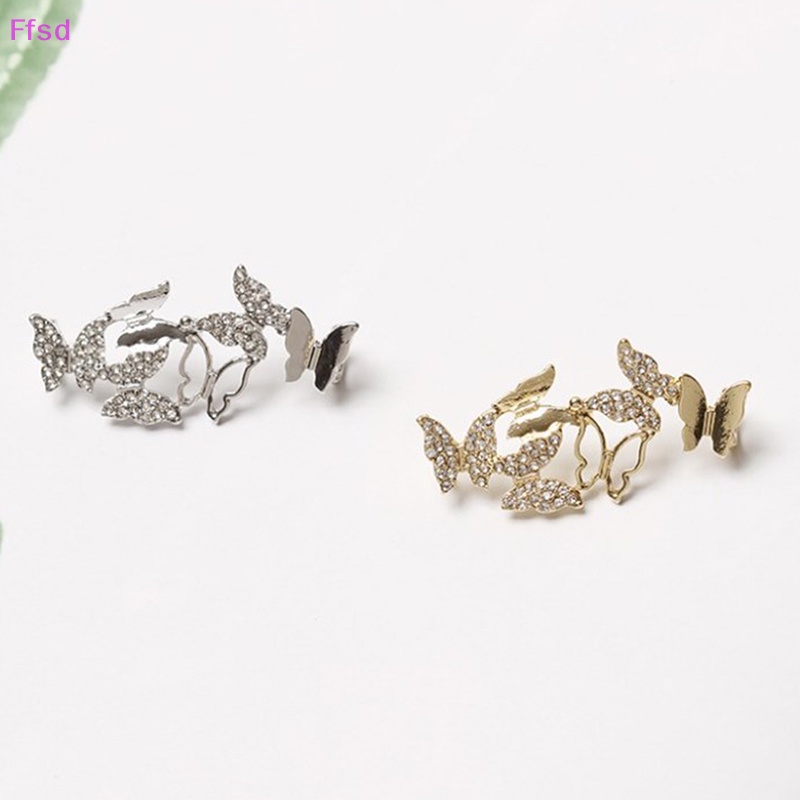 {Ffsd} Giày Thời Trang Đính Đá Kim Loại Ch Girl Quà Tặng Trang Trí * Bán Chạy