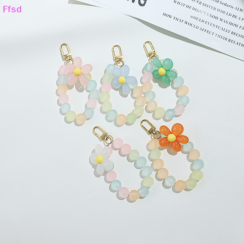 {Ffsd} 1 Dây Đeo Điện Thoại Chuỗi Hạt Pha Lê Thủ Công Thời Trang * Bán Chạy