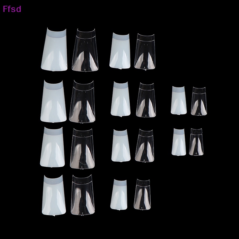 {Ffsd} Móng Chân Vịt Acrylic Trong Suốt Che Nửa Chân Vịt Tự Nhiên * Bán Chạy