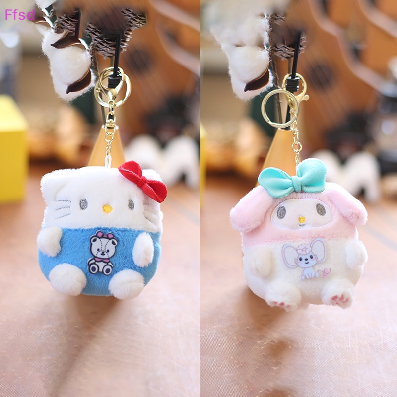 Móc Khóa Hình Đồ chơi nhồi bông Mềm Mại Dễ Thương