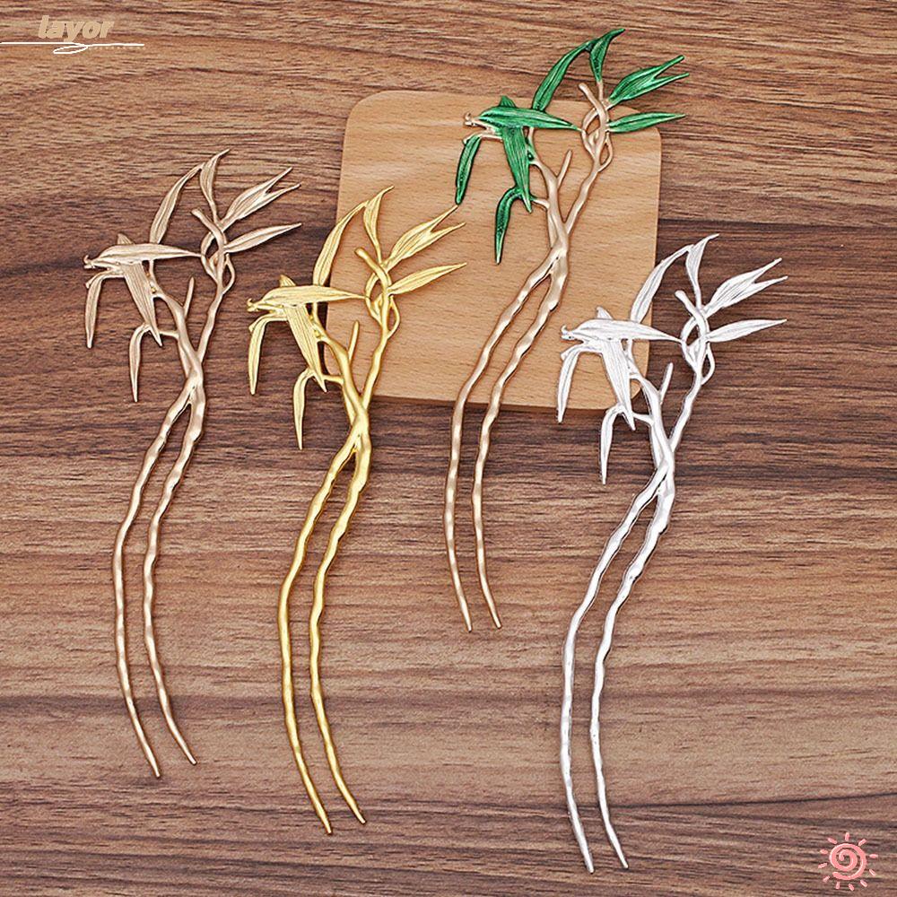 Lay Kẹp Tóc Dạng Xoắn Bằng Kim Loại Không Đều Thời Trang