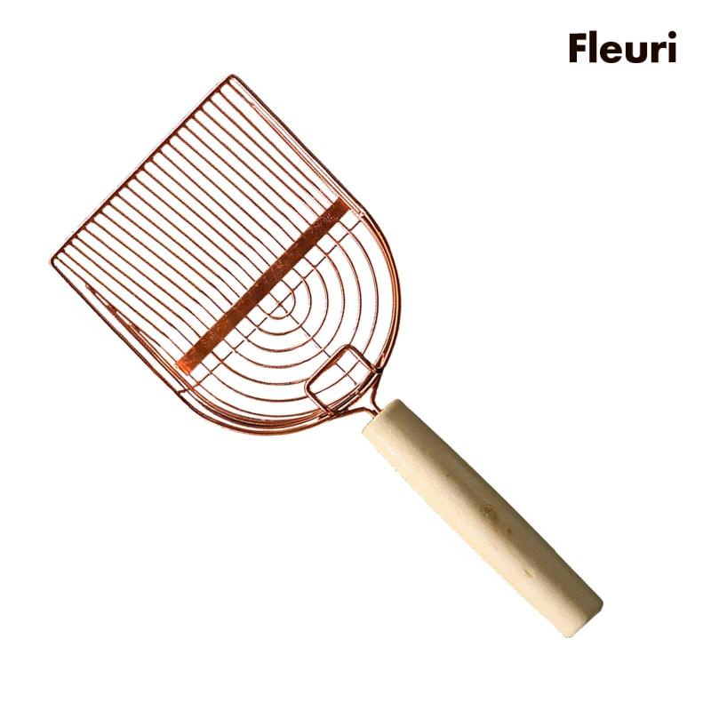 [Fleurir] Muỗng Xúc Cát Bền Với Móc Cho Mèo Nuôi Bò Sát