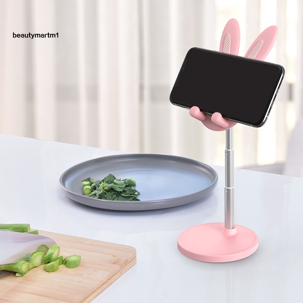 Giá Đỡ Điện Thoại Hình Thỏ Dễ Thương Chống Trượt Tiết Kiệm Không Gian BMM1