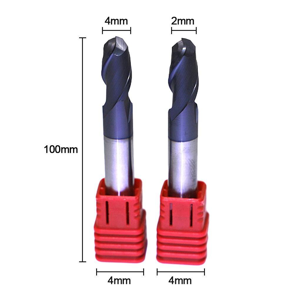 Mũi Khoan 2 Rãnh Bằng Hợp Kim Thép Vonfram Kích Thước 0.5mm / 1mm / 1.5mm / 2mm / 2.5mm / 3mm