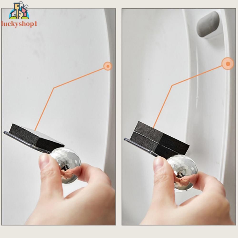 Bộ 2 Dụng Cụ Nâng Nắp Bồn Cầu Bằng PP Mạ Bạc Thông Dụng