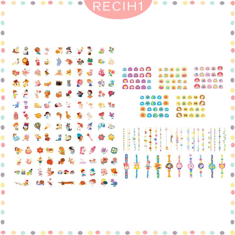 Miếng Dán Trang Trí Móng Tay Họa Tiết Dễ Thương Dùng Làm Quà Tặng Sinh Nhật Cho Bé Gái