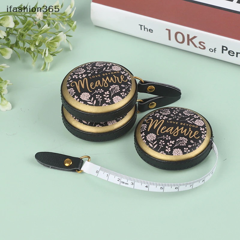 Thước Cuộn Mini 1.5m ifashion365 Phong Cách Cổ Điển Có Thể Thu Gọn Tiện Dụng