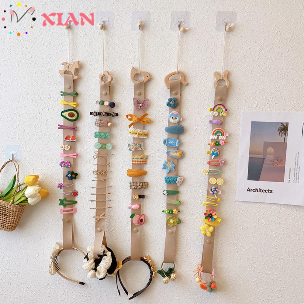 Giá Đỡ Kẹp Tóc / Kẹp Tóc Bằng Gỗ Cho Bé Gái