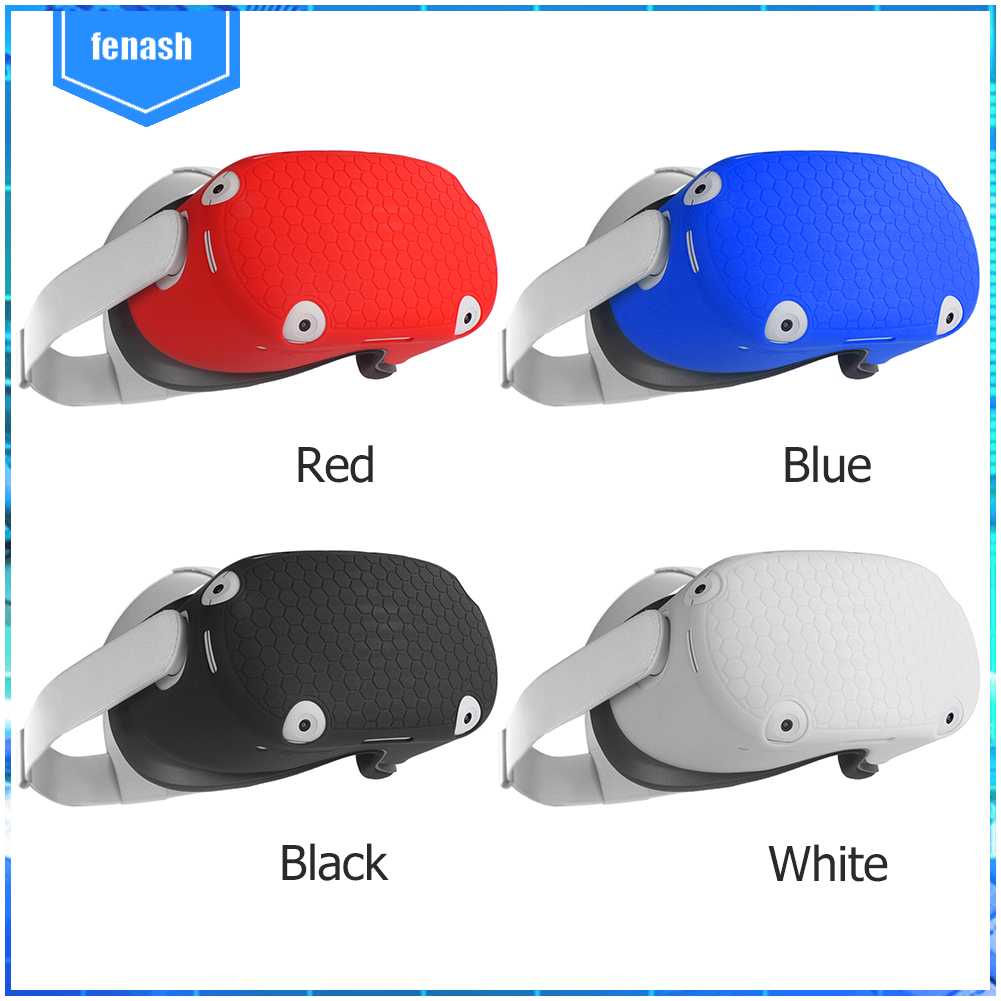 Vỏ Bảo Vệ Hộp Sạc Tai Nghe Oculus Quest 2 VR Bằng Silicon Chống Trượt Chống Sốc