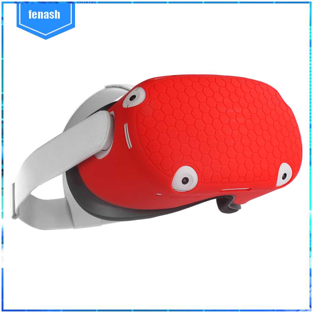 Vỏ Bảo Vệ Hộp Sạc Tai Nghe Oculus Quest 2 VR Bằng Silicon Chống Trượt Chống Sốc