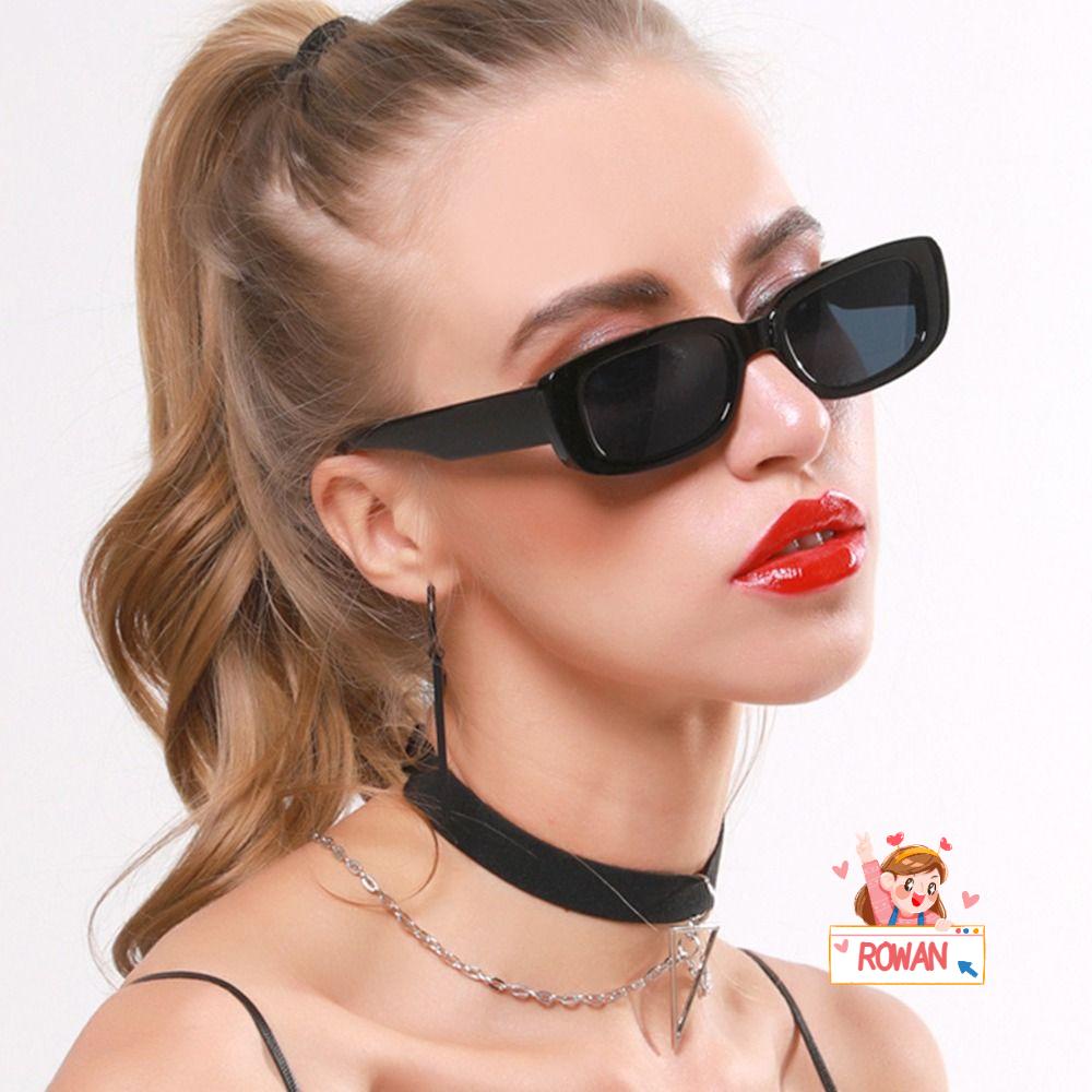 Kính Mát ROWANS Y2K Chống Tia UV400 Tròng 90 '' Màu Sắc Kẹo Ngọt