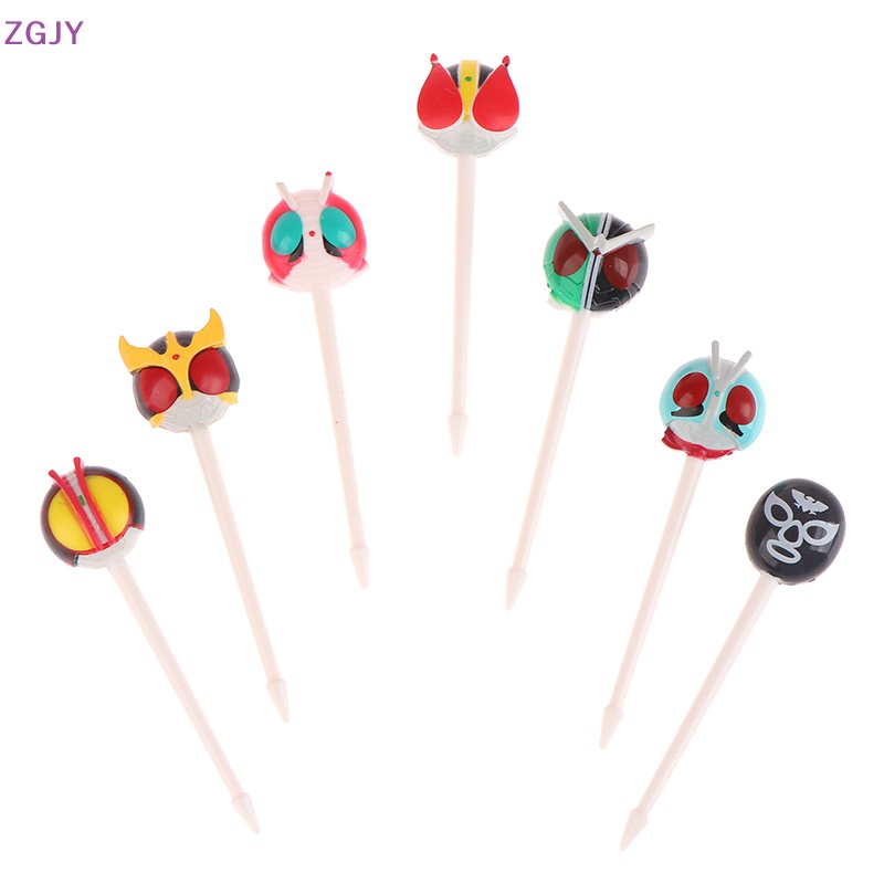 Bộ 7 Nĩa Ăn Trái Cây Hình Động Vật Mini Dễ Thương Mới
