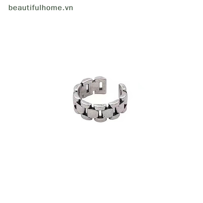 Nhẫn Mạ Bạc 925 Dạng Mở Thời Trang Lãng Mạn Cho Nữ