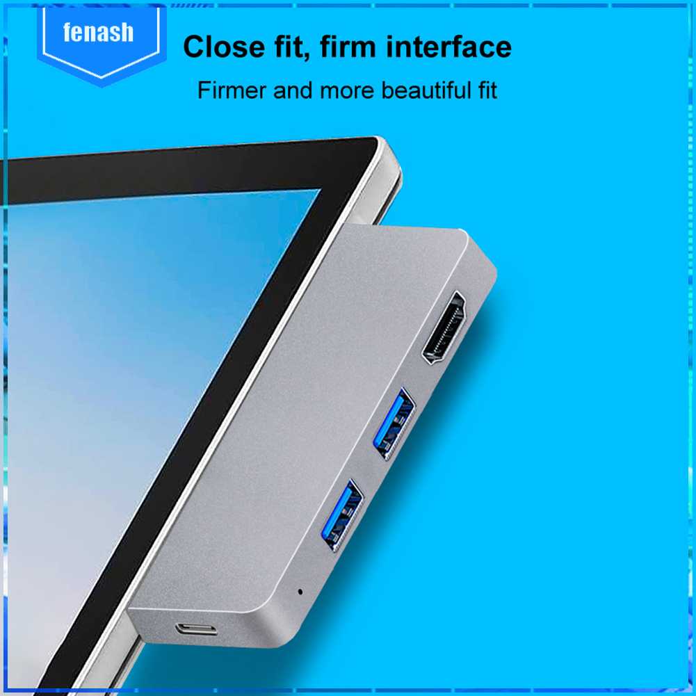 Trạm Sạc Laptop PD Type-C 4K HDMI-C Tốc Độ Cao Cho Microsoft