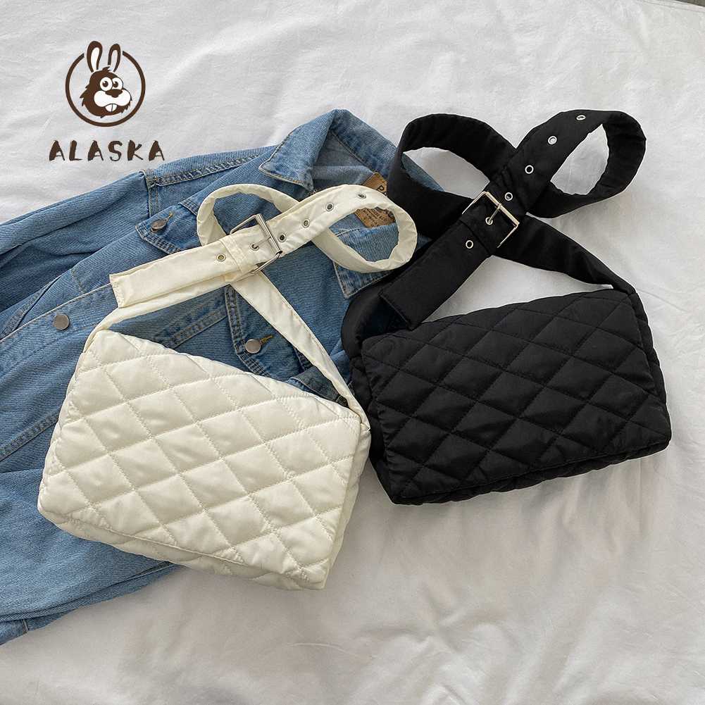 Túi Tote Đeo Chéo Lót Bông Mềm Mại Thời Trang Mùa Đông Cho P [alaska.vn]