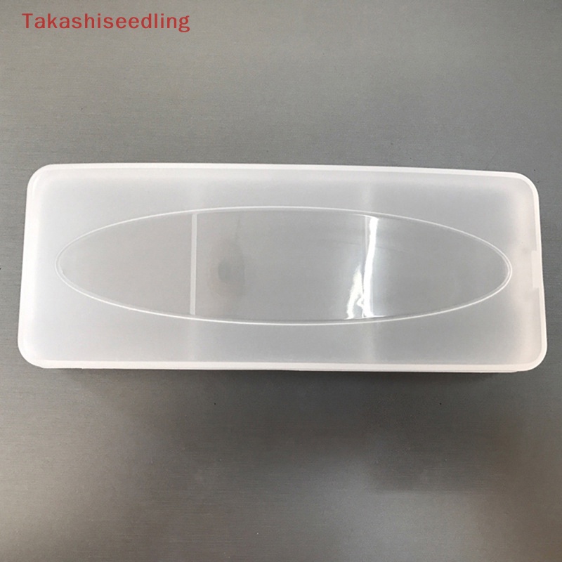 Hộp Đựng Mắt Kính Bằng Nhựa Nhám Trong Suốt Có Kẹp Tiện Dụng