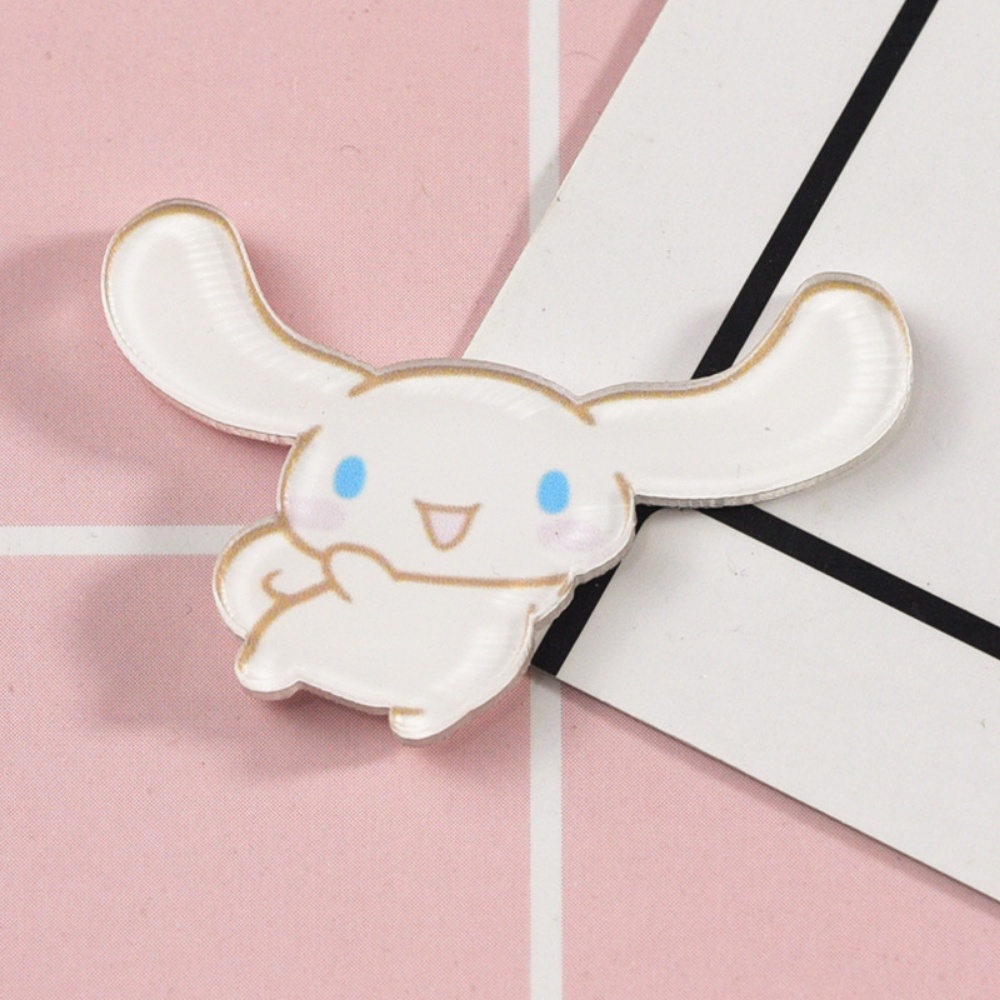 Ghim Cài Áo Bằng Acrylic Hình Hoạt Hình Dễ Thương Phong Cách Hàn Quốc