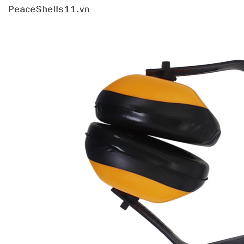 Tai Nghe Nhét Tai Cách Âm Chống Sốc Bằng Nhựa Màu Vàng